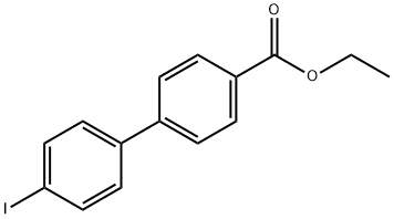 [1,1'-Biphenyl]-4-carboxylic acid, 4'-iodo-, ethyl ester Structure