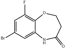 7-Bromo-9-fluoro-2,3,4,5-tetrahydro-1,5-benzoxazepin-4-one,1267704-16-4,结构式