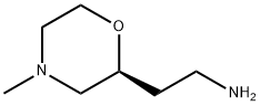 2-Morpholineethanamine, 4-methyl-, (2S)- Structure