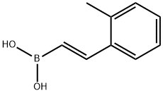 Boronic acid, B-[(1E)-2-(2-methylphenyl)ethenyl]- Struktur