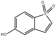 5-Hydroxybenzo[b]thiophene 1,1-dioxide Struktur