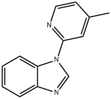 1-(4-甲基吡啶-2-基)-1H-1,3-苯并二唑,1269132-72-0,结构式