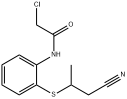 2-chloro-N-{2-[(1-cyanopropan-2-yl)sulfanyl]phenyl}acetamide,1269152-03-5,结构式