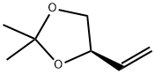 1,3-Dioxolane, 4-ethenyl-2,2-dimethyl-, (4R)- Struktur