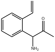 1-AMINO-1-(2-ETHENYLPHENYL)PROPAN-2-ONE,1270438-08-8,结构式