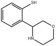 Benzenethiol, 2-(3-morpholinyl)- Structure