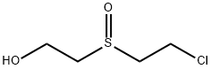 Ethanol, 2-[(2-chloroethyl)sulfinyl]-,127256-16-0,结构式