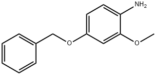 Benzenamine, 2-methoxy-4-(phenylmethoxy)- 化学構造式