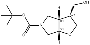 Racemic-(3R,3aS,6aS)-tert-butyl 3-(hydroxymethyl)tetrahydro-2H-furo[2,3-c]pyrrole-5(3H)-carboxylate|1273576-62-7