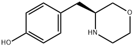 Phenol, 4-[(3S)-3-morpholinylmethyl]- Structure