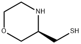 3-Morpholinemethanethiol, (3R)- Structure