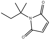 1H-Pyrrole-2,5-dione, 1-(1,1-dimethylpropyl)- 化学構造式