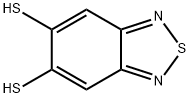 2,1,3-Benzothiadiazole-5,6-dithiol 化学構造式