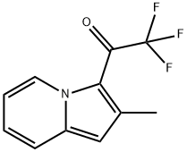 2,2,2-trifluoro-1-(2-methylindolizin-3-yl)ethan-1-one Structure