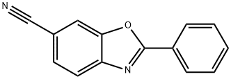 6-Benzoxazolecarbonitrile, 2-phenyl- Structure