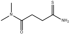 Butanamide, 4-amino-N,N-dimethyl-4-thioxo- 结构式