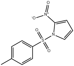 1H-Pyrrole, 1-[(4-methylphenyl)sulfonyl]-2-nitro- 化学構造式