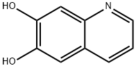 6,7-Quinolinediol 化学構造式