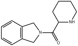 Methanone, (1,3-dihydro-2H-isoindol-2-yl)-2-piperidinyl- Structure