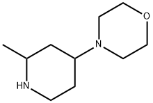 Morpholine, 4-(2-methyl-4-piperidinyl)- Structure