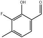 Benzaldehyde, 3-fluoro-2-hydroxy-4-methyl- Structure