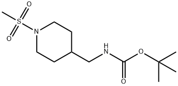 tert-Butyl [1-(methylsulfonyl)piperidin-4-yl]methylcarbamate