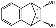 1,4-Methanonaphthalene-2,3-diol, 1,2,3,4-tetrahydro-, (2R,3S)-rel- 化学構造式