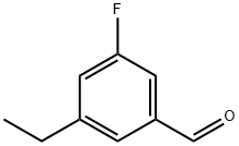 3-ethyl-5-fluorobenzaldehyde Struktur