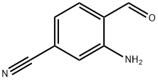 Benzonitrile, 3-amino-4-formyl- Structure