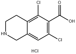 6-이소퀴놀린카르복실산,5,7-디클로로-1,2,3,4-테트라히드로-,염산염(1:1)