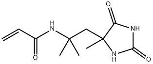 N-[2-METHYL-1-(4-METHYL-2,5-DIOXO-4-IMIDAZOLIDINYL)-2-PROPANYL]ACRYLAMIDE, 1290139-67-1, 结构式