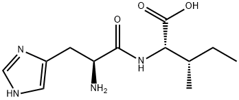 L-Isoleucine, L-histidyl-,129050-48-2,结构式