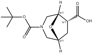 1290627-15-4 (1R,5S,6R)-3-(叔-丁氧羰基)-8-氧杂-3-氮杂二环[3.2.1]辛烷-6-羧酸