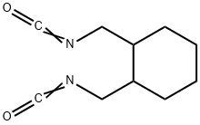 Cyclohexane, 1,2-bis(isocyanatomethyl)- Struktur