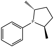 Phospholane, 2,5-dimethyl-1-phenyl-, (2R,5R)- Struktur