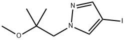 1H-Pyrazole, 4-iodo-1-(2-methoxy-2-methylpropyl)- Structure