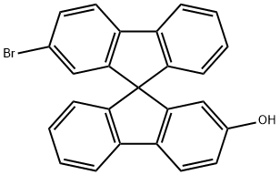 2-bromo-9,9'-spirobi-2'-ol Struktur