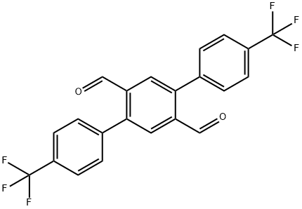 4,4''-bis(trifluoromethyl)-[1,1':4',1''-terphenyl]-2',5'-dicarbaldehyde|2',5'-(4,4''-二三氟甲基)三联苯二甲醛