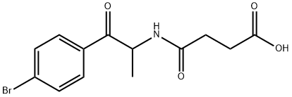 3-{[1-(4-bromophenyl)-1-oxopropan-2-yl]carbamoyl}propanoic acid Structure