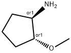 rac-(1R,2R)-2-methoxycyclopentanamine Structure