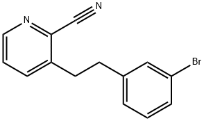 3-[2-(3-Bromophenyl)ethyl]-2-pyridinecarbonitrile|氯雷他定杂质61