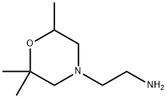 4-Morpholineethanamine,2,2,6-trimethyl- Structure