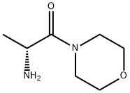 (R)-2-氨基-1-吗啉代丙-1-酮, 1309011-38-8, 结构式