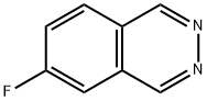 Phthalazine, 6-fluoro- Structure