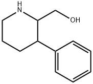 2-Piperidinemethanol, 3-phenyl- Structure