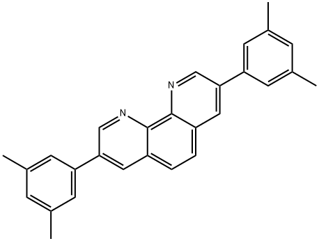 3,8-bis(3,5-bis(methyl)phenyl)-1,10-phenanthroline Struktur