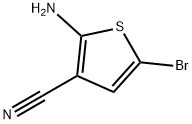 2-氨基-5-溴噻吩-3-甲腈,1312362-19-8,结构式