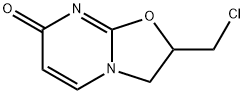 2-(Chloromethyl)-2H-oxazolo[3,2-a]pyrimidin-7(3H)-one 化学構造式