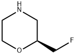 Morpholine, 2-(fluoromethyl)-, (2S)- Struktur