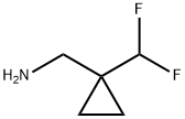 (1-(二氟甲基)环丙基)甲胺,1314395-77-1,结构式